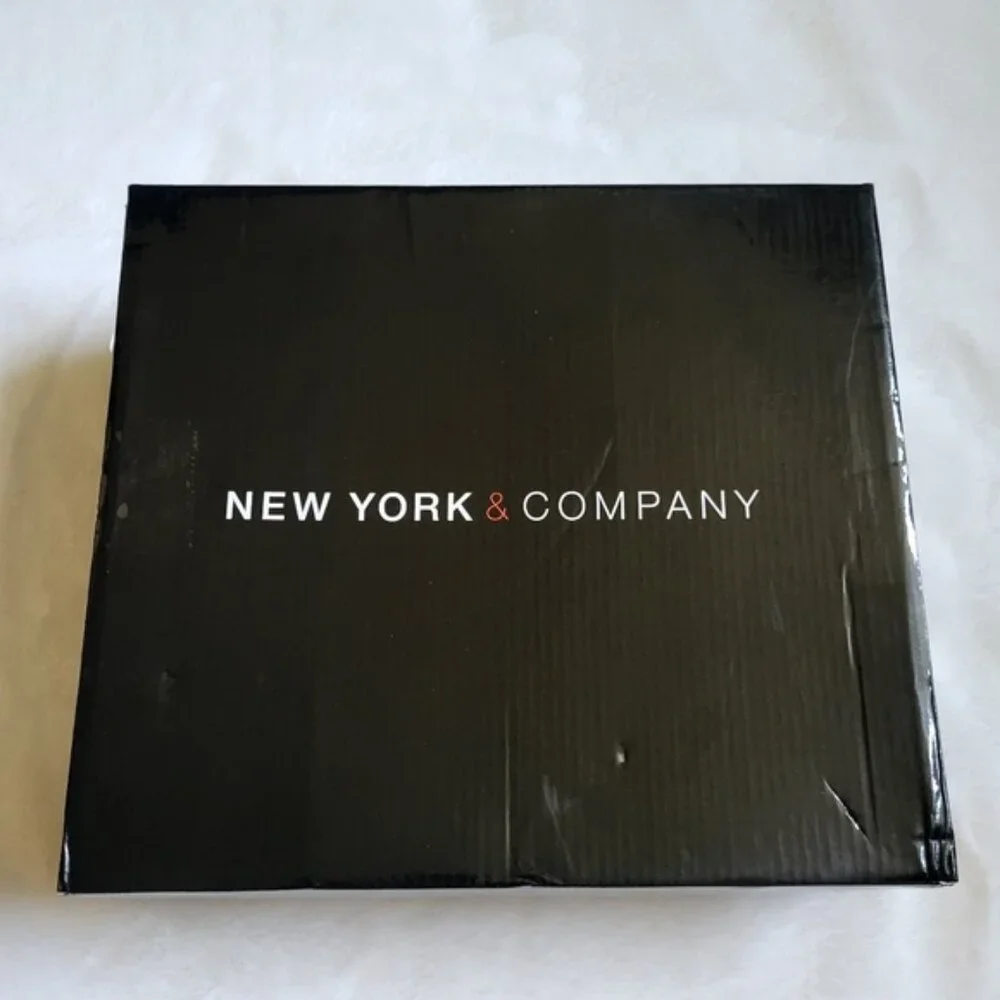 NWT New York & Company Faux Suede Tall Heeled Monia Boot - Picture 12 of 13